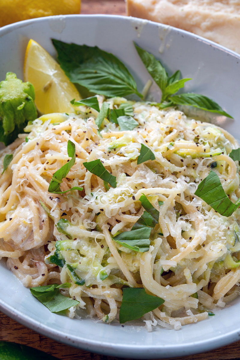 Lemon Ricotta Zucchini Pasta Lemon Ricotta Zucchini Pasta