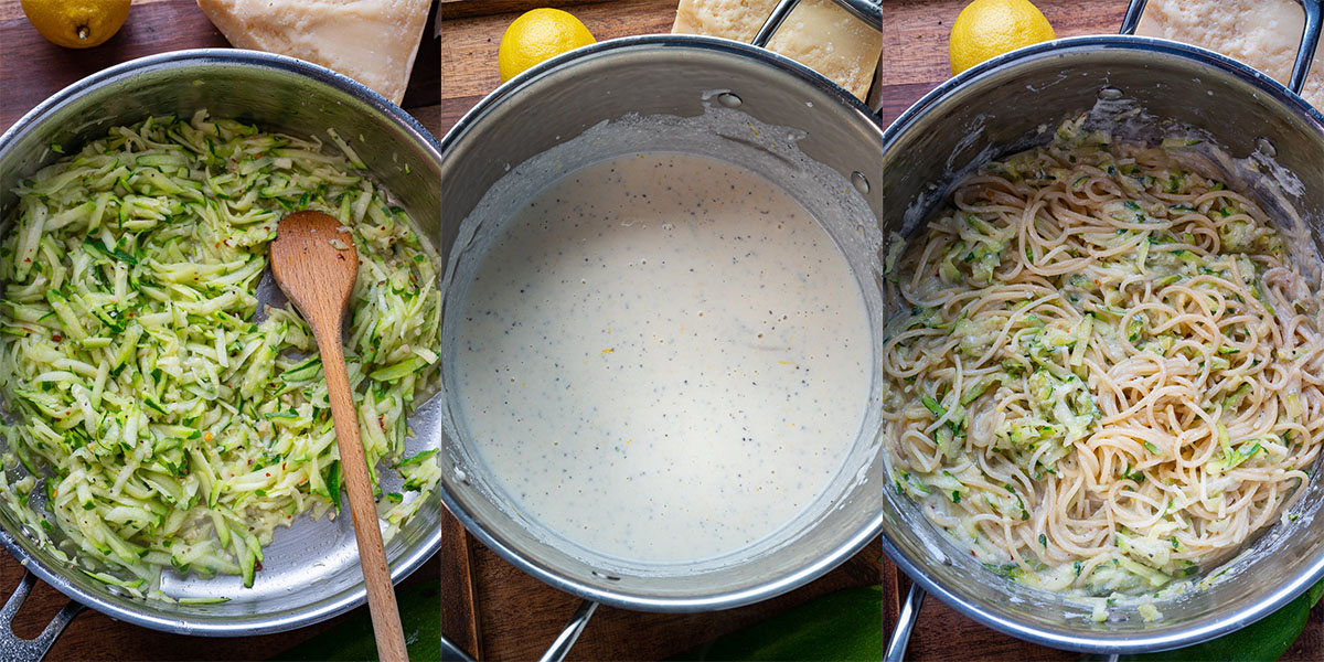 Lemon Ricotta Zucchini Pasta Lemon Ricotta Zucchini Pasta