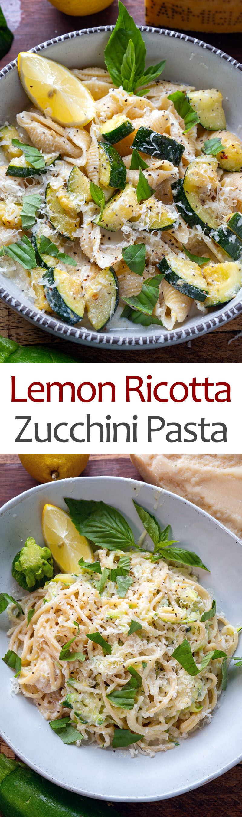 Lemon Ricotta Zucchini Pasta Lemon Ricotta Zucchini Pasta