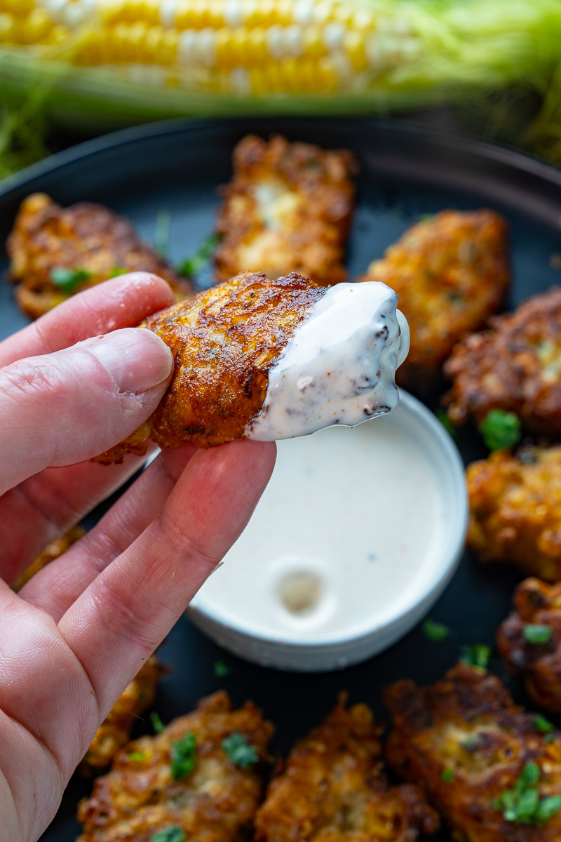 Mexican Street Corn Fritters Mexican Street Corn Fritters