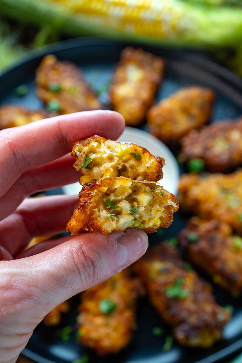 Mexican Street Corn Fritters Mexican Street Corn Fritters