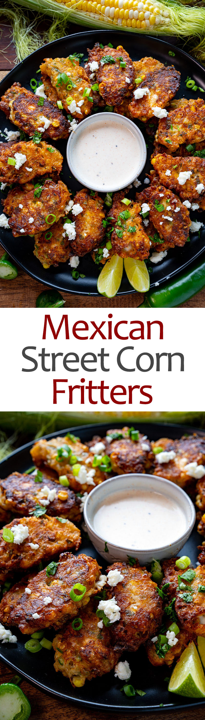Mexican Street Corn Fritters Mexican Street Corn Fritters