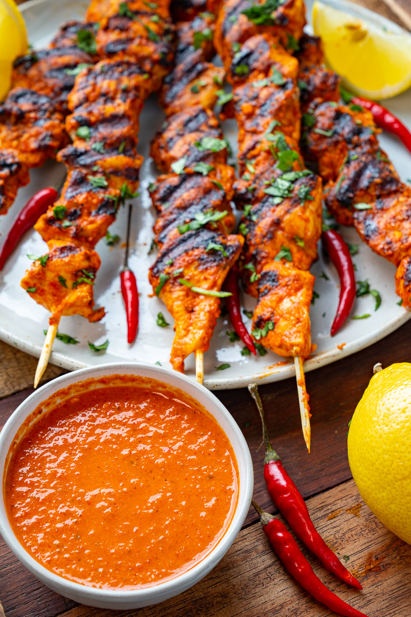 Peri Peri Grilled Chicken Skewers Peri Peri Grilled Chicken Skewers