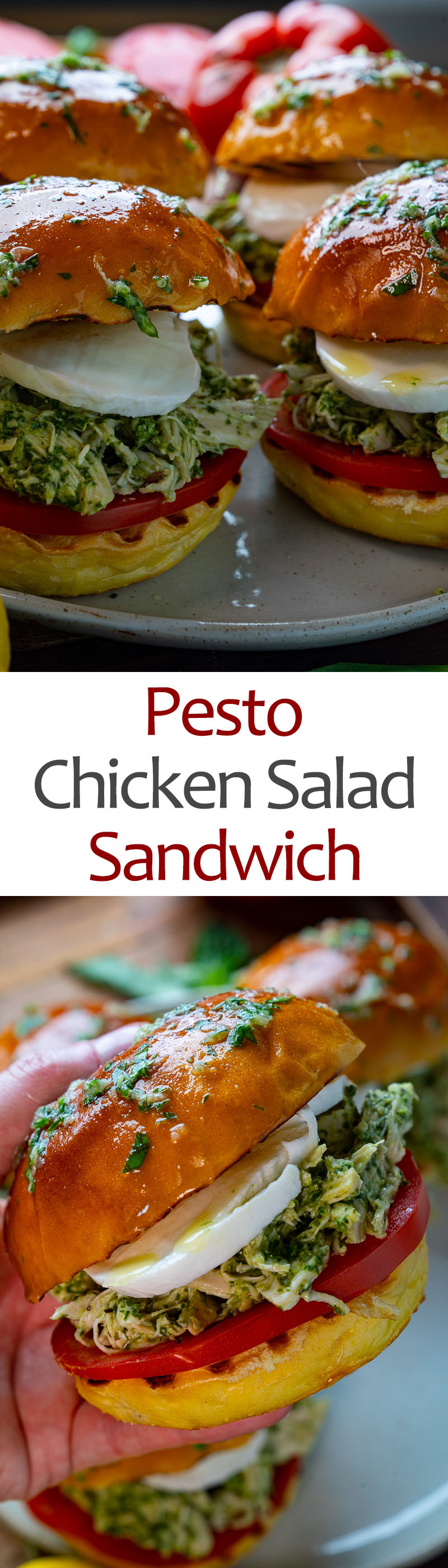 Pesto Chicken Salad Sandwich Pesto Chicken Salad Sandwich