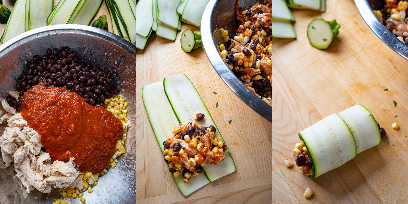 Zucchini Enchilada Roll Ups Zucchini Enchilada Roll Ups