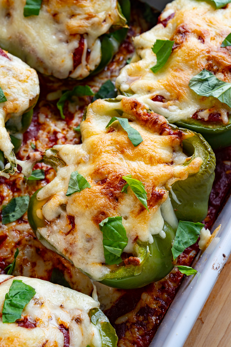 Lasagna Stuffed Peppers Lasagna Stuffed Peppers