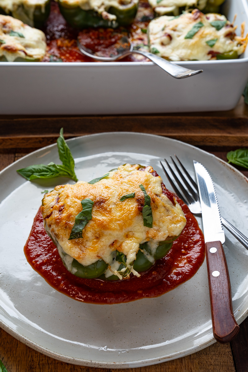 Lasagna Stuffed Peppers Lasagna Stuffed Peppers