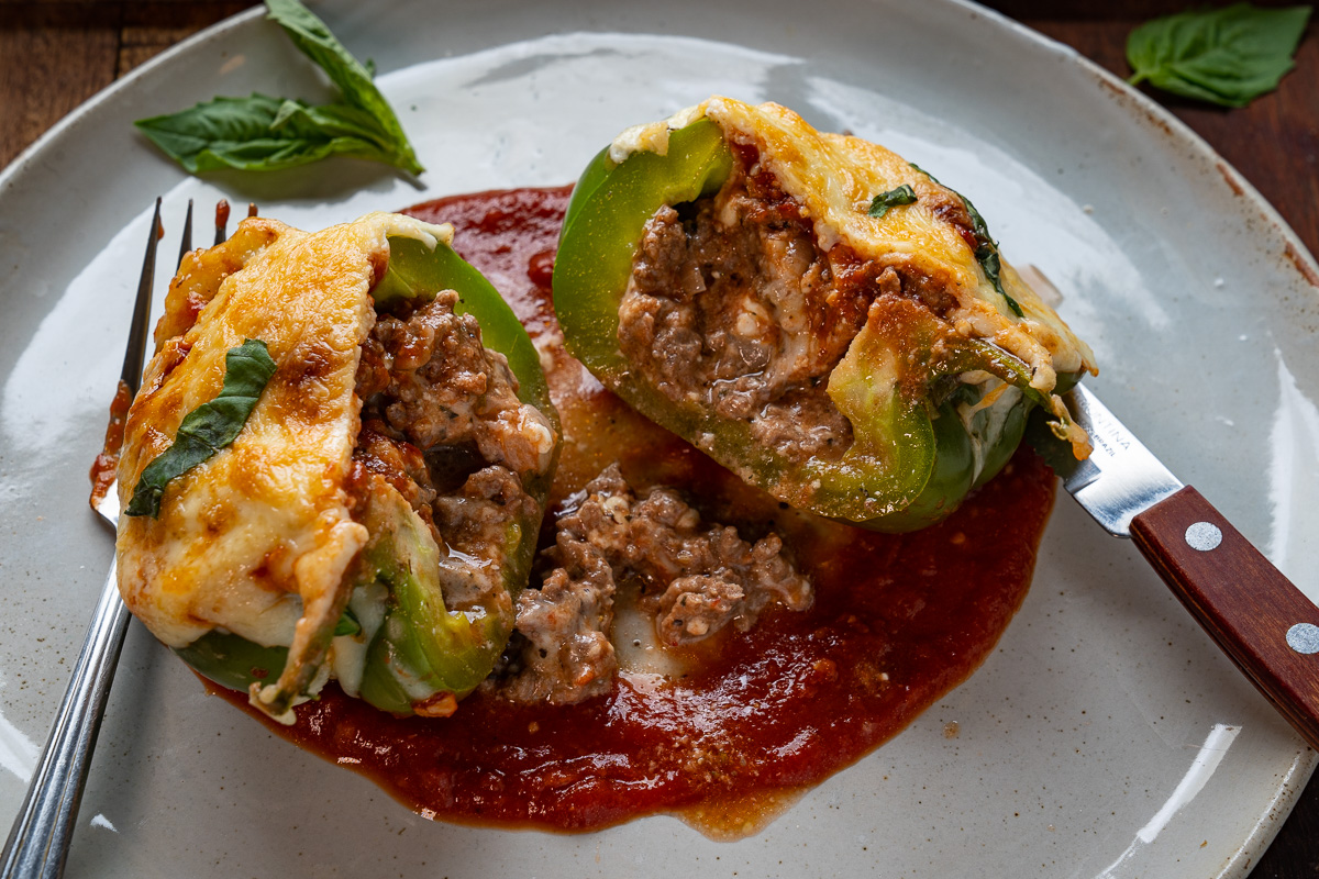 Lasagna Stuffed Peppers Lasagna Stuffed Peppers