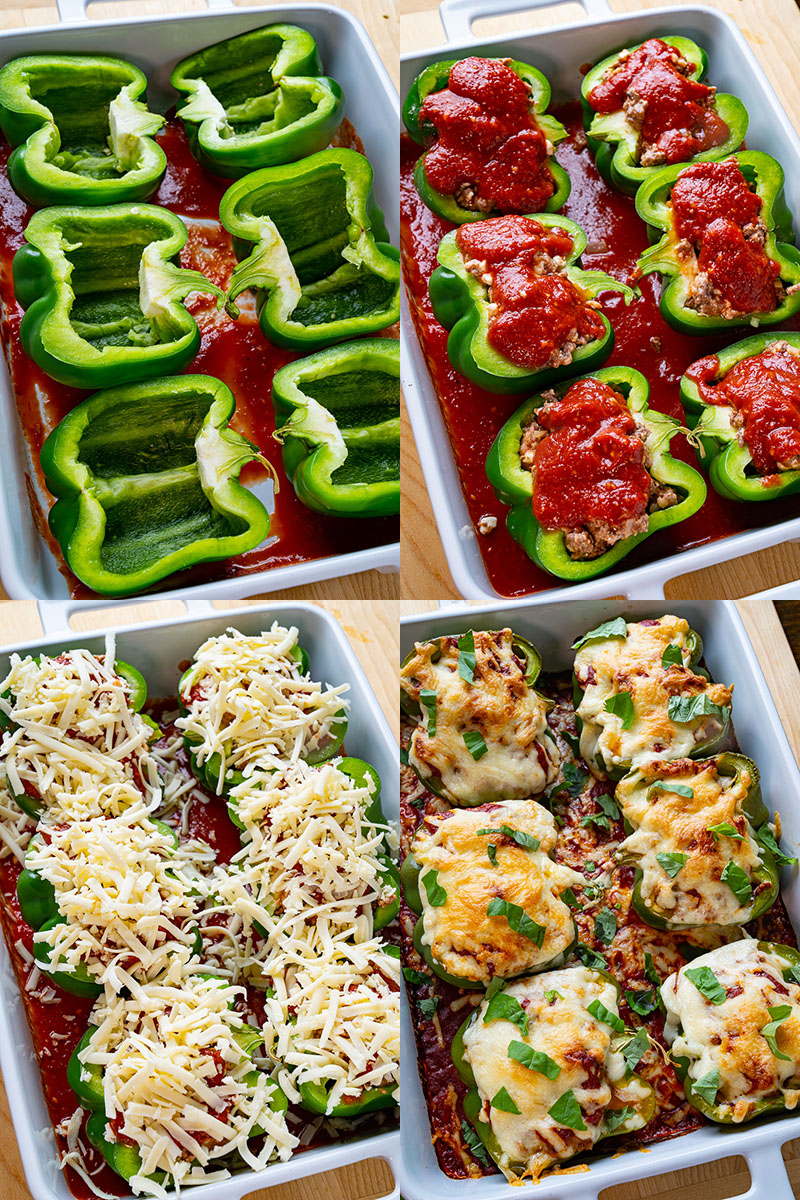 Lasagna Stuffed Peppers Lasagna Stuffed Peppers