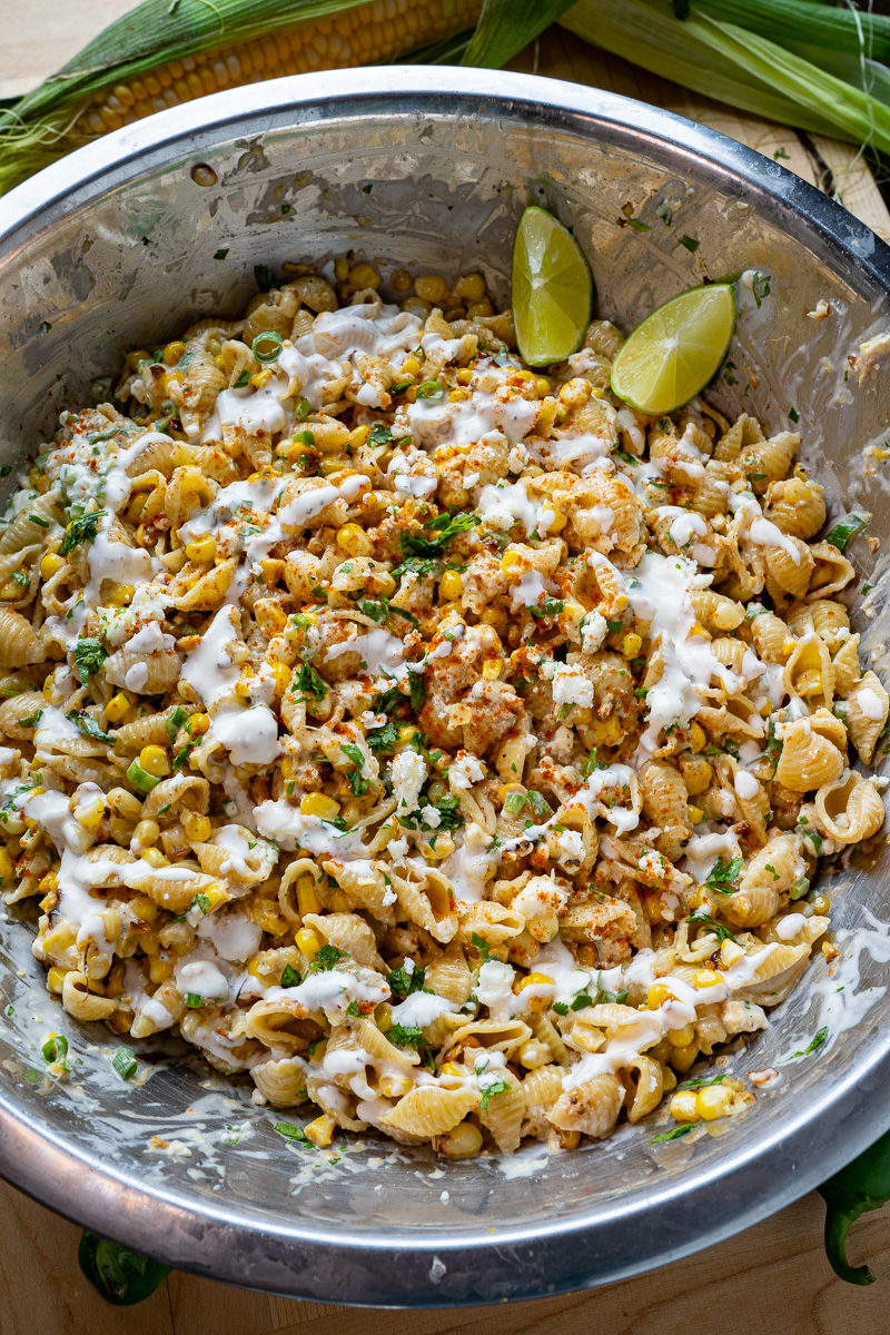 Mexican Street Corn Pasta Salad