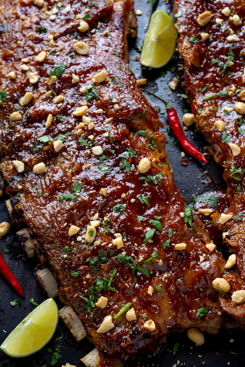 Thai Style Sweet Chili Ribs Thai Style Sweet Chili Ribs