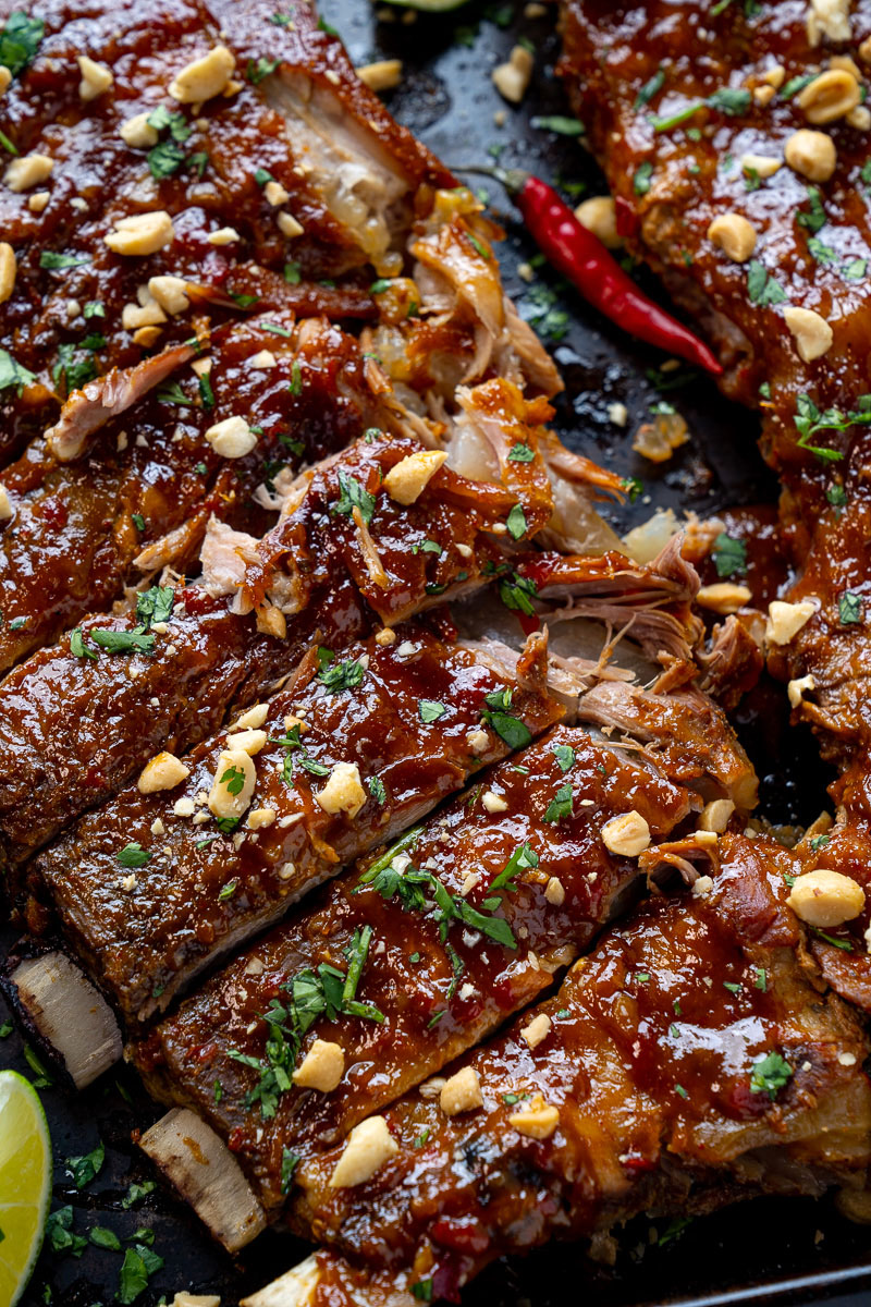 Thai Style Sweet Chili Ribs Thai Style Sweet Chili Ribs