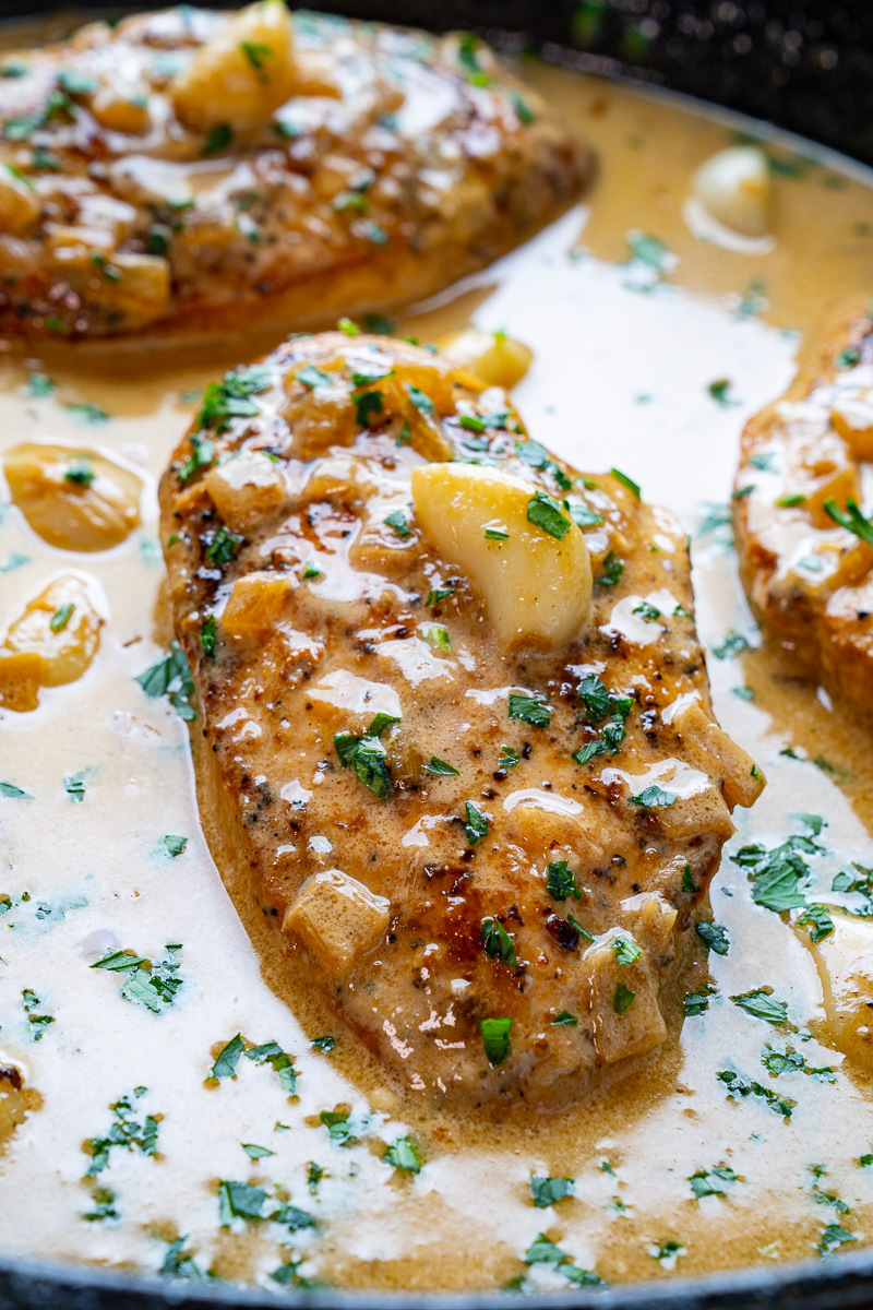 Creamy Skillet Garlic Chicken Creamy Skillet Garlic Chicken