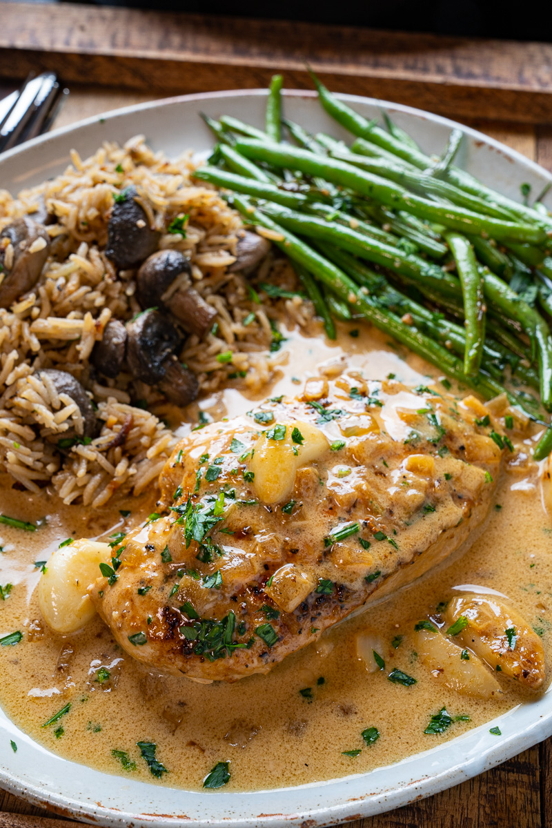 Creamy Skillet Garlic Chicken Creamy Skillet Garlic Chicken