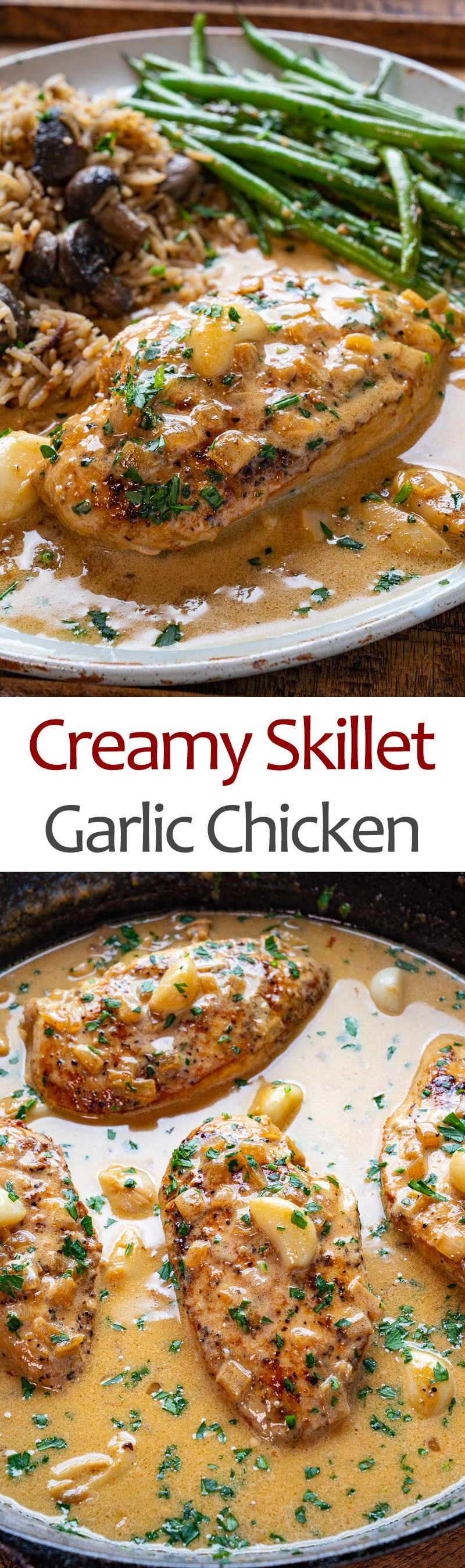 Creamy Skillet Garlic Chicken Creamy Skillet Garlic Chicken
