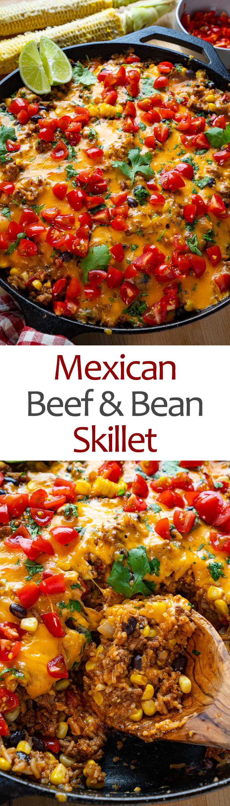 Mexican Beef and Bean Skillet Rice Mexican Beef and Bean Skillet Rice