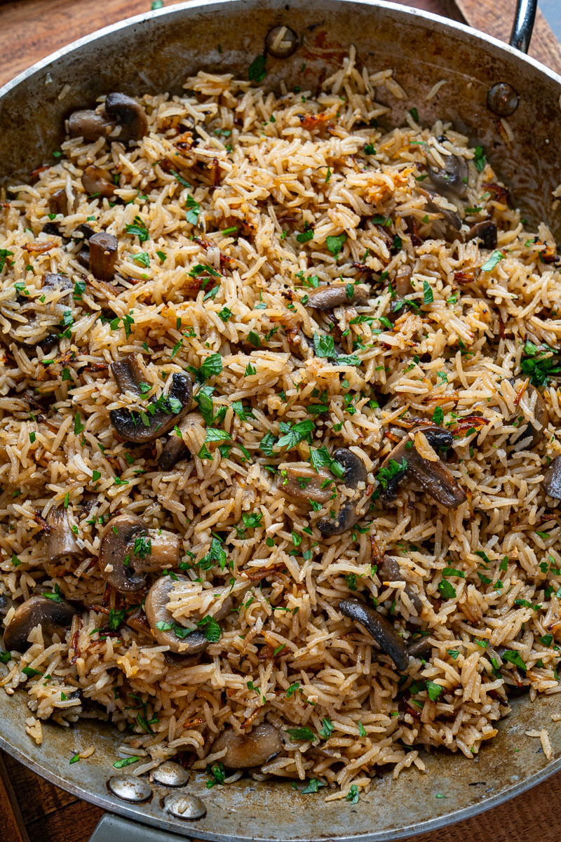 Mushroom Rice Mushroom Rice