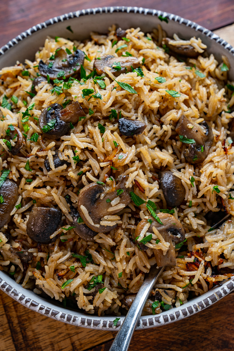 Mushroom Rice Mushroom Rice