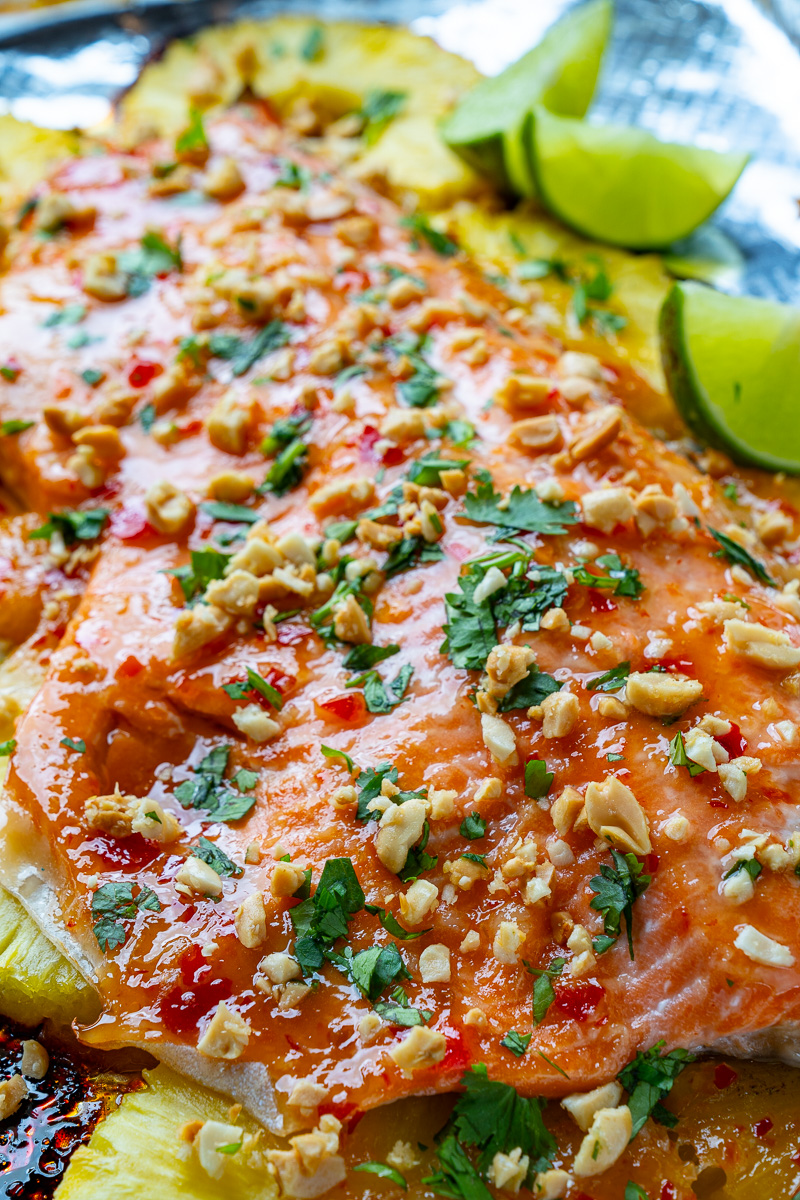Pineapple Sweet Chili Salmon Pineapple Sweet Chili Salmon