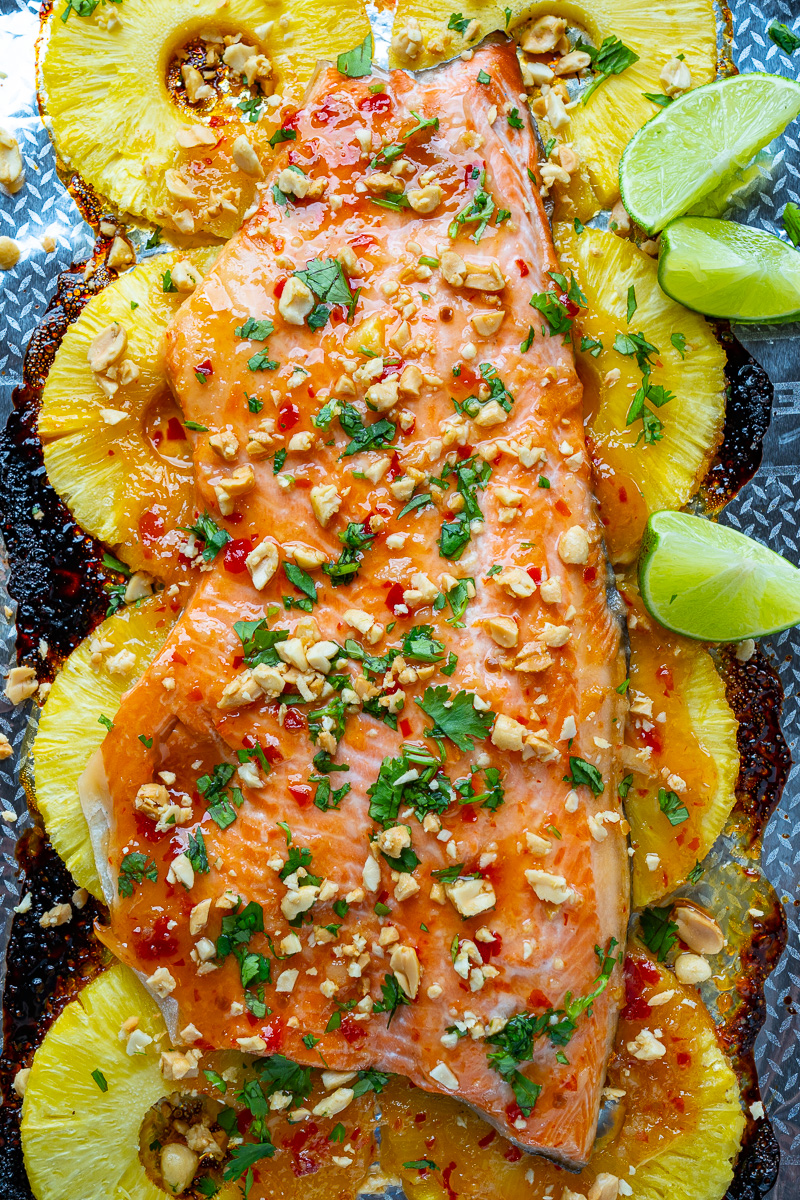 Pineapple Sweet Chili Salmon Pineapple Sweet Chili Salmon