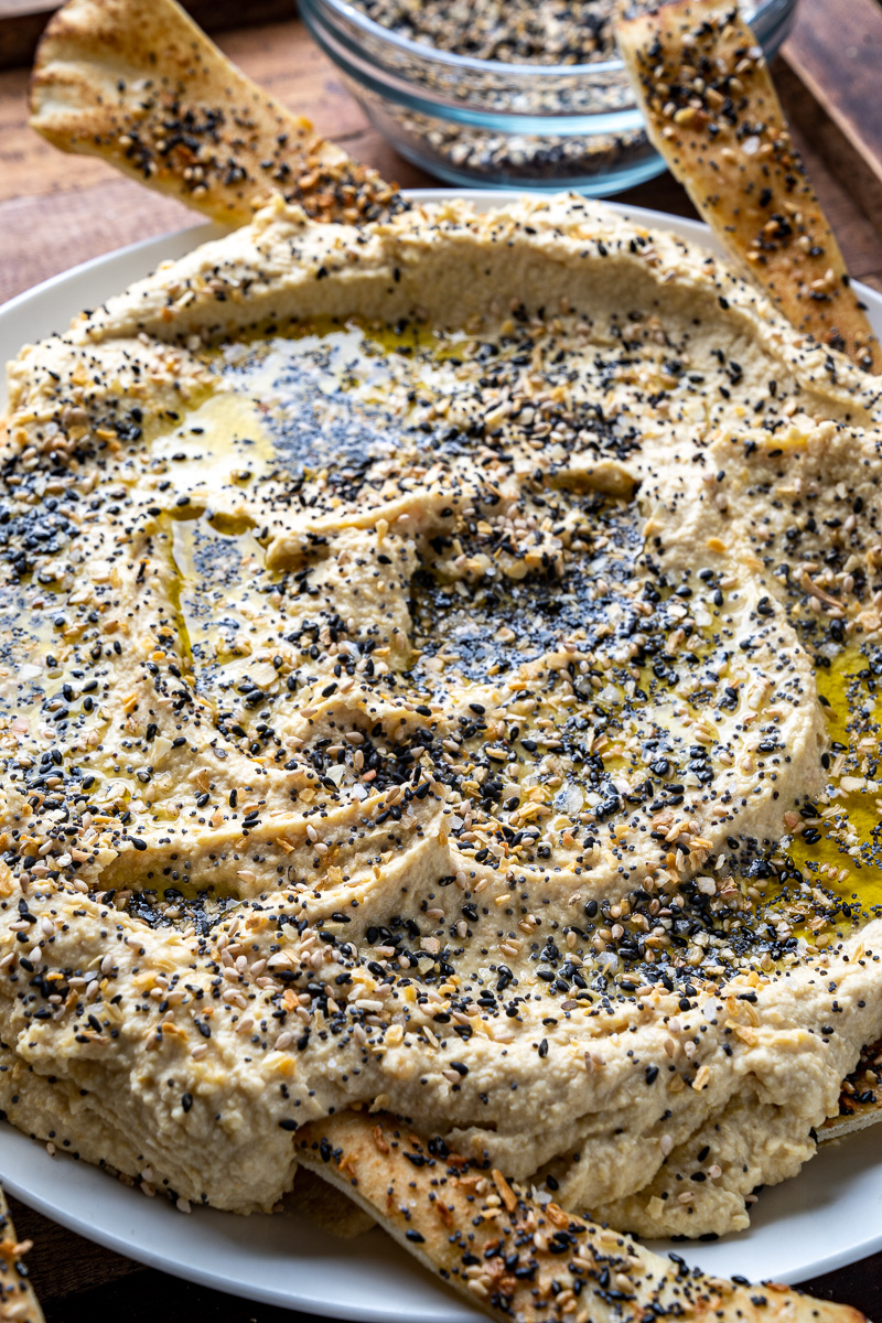 Everything Bagel Hummus Everything Bagel Hummus