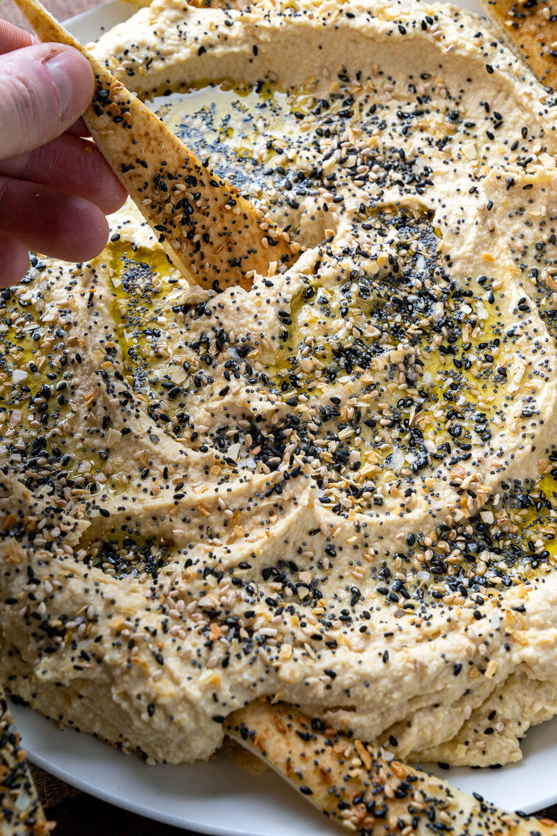 Everything Bagel Hummus