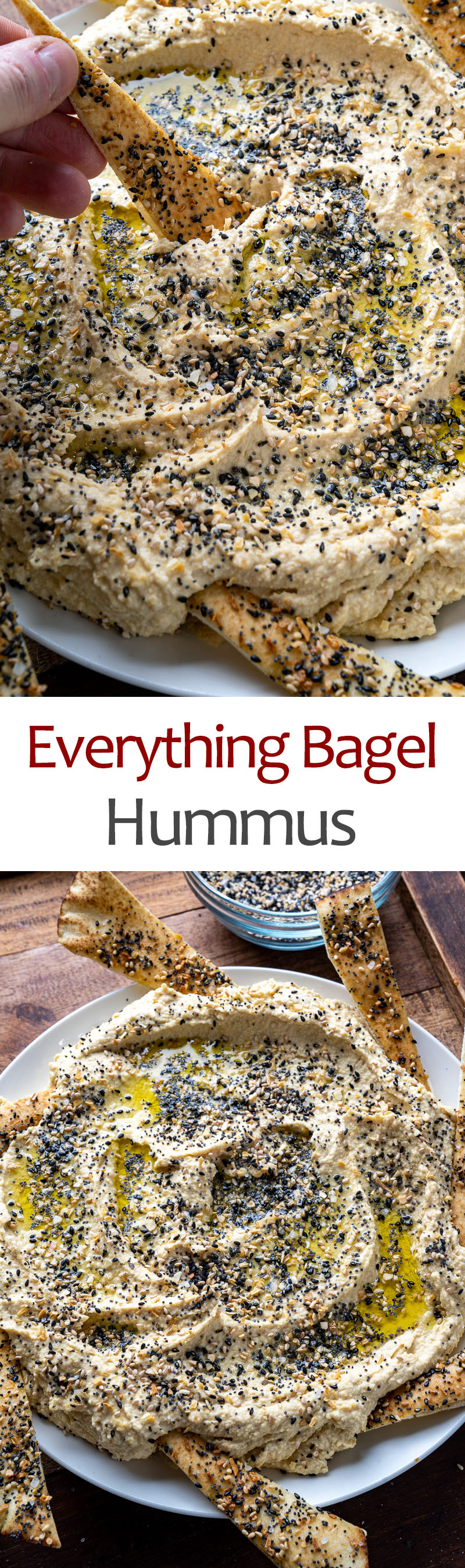 Everything Bagel Hummus Everything Bagel Hummus