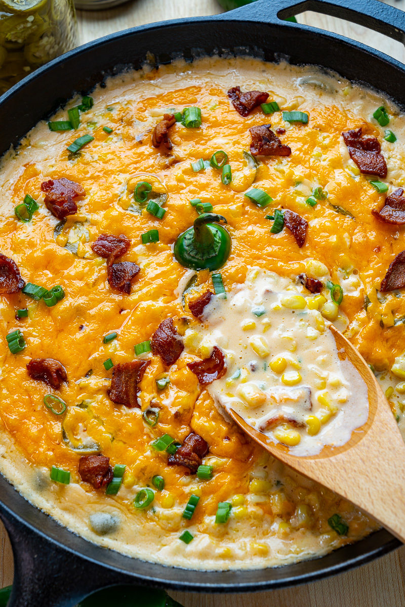 Jalapeno Popper Creamed Corn