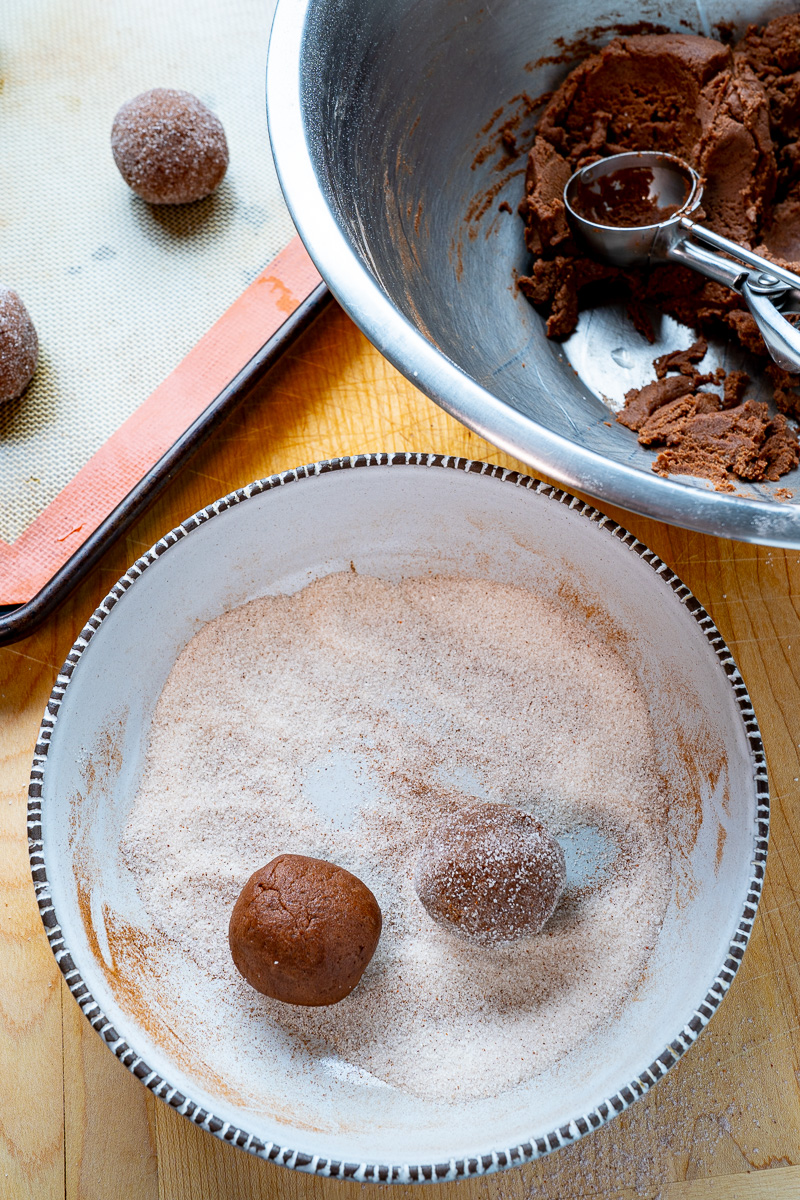 Chocolate Snickerdoodles Chocolate Snickerdoodles