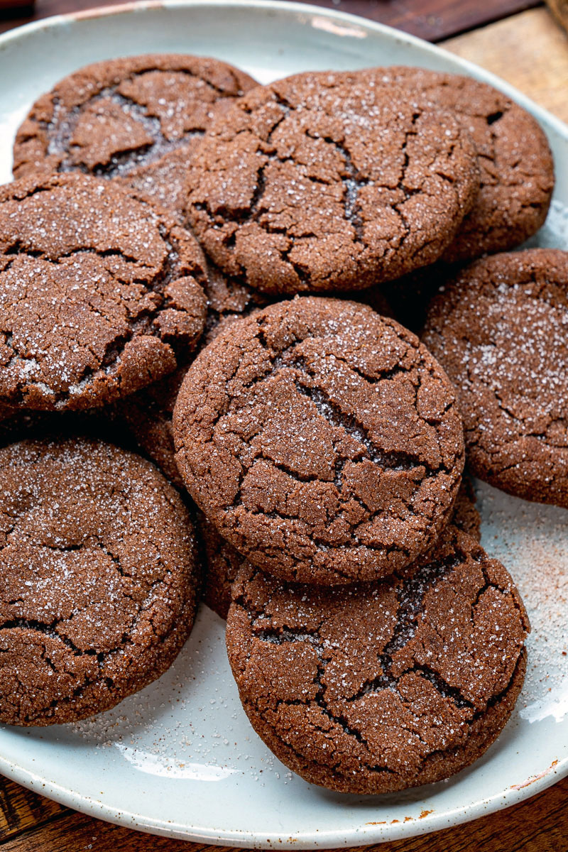 Chocolate Snickerdoodles Chocolate Snickerdoodles