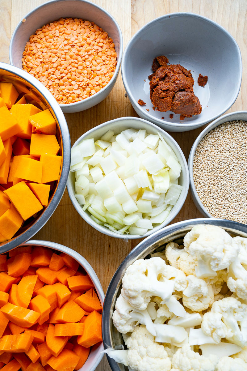 Cauliflower and Butternut Quinoa Curry Cauliflower and Butternut Quinoa Curry