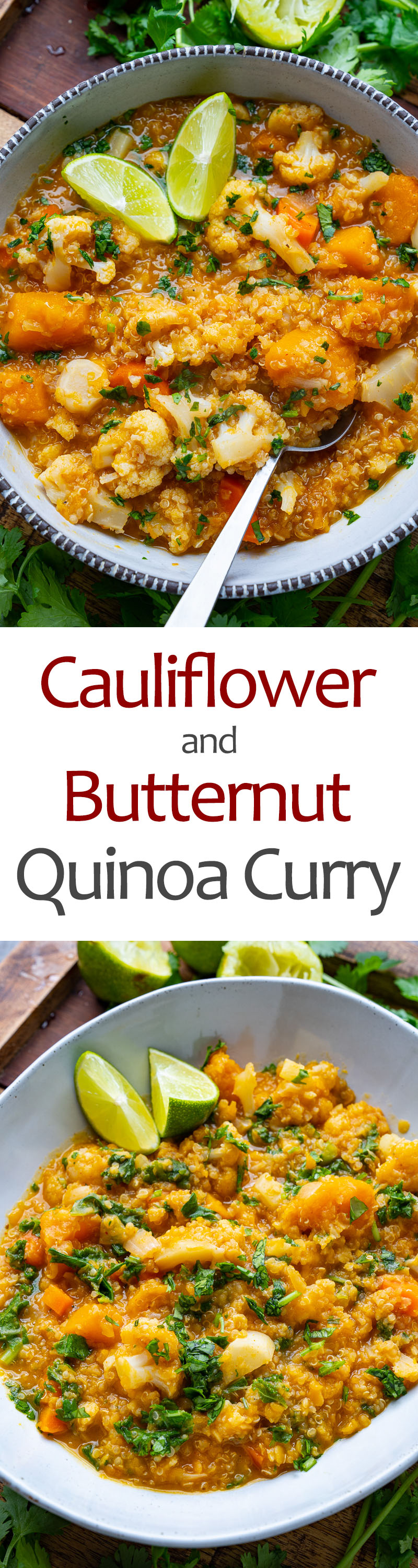 Cauliflower and Butternut Quinoa Curry Cauliflower and Butternut Quinoa Curry