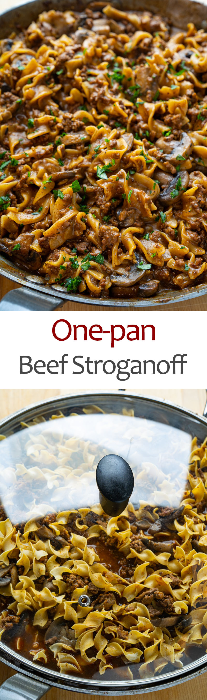 One-pan Beef Stroganoff One-pan Beef Stroganoff