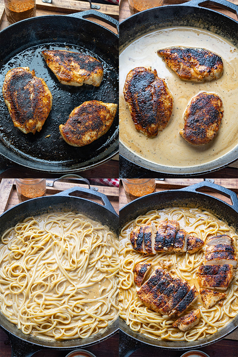Cajun Chicken Alfredo Cajun Chicken Alfredo