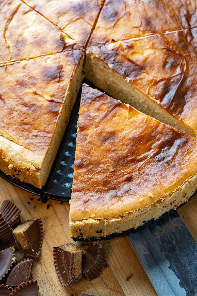 Chocolate and Peanut Butter Cheesecake Chocolate and Peanut Butter Cheesecake