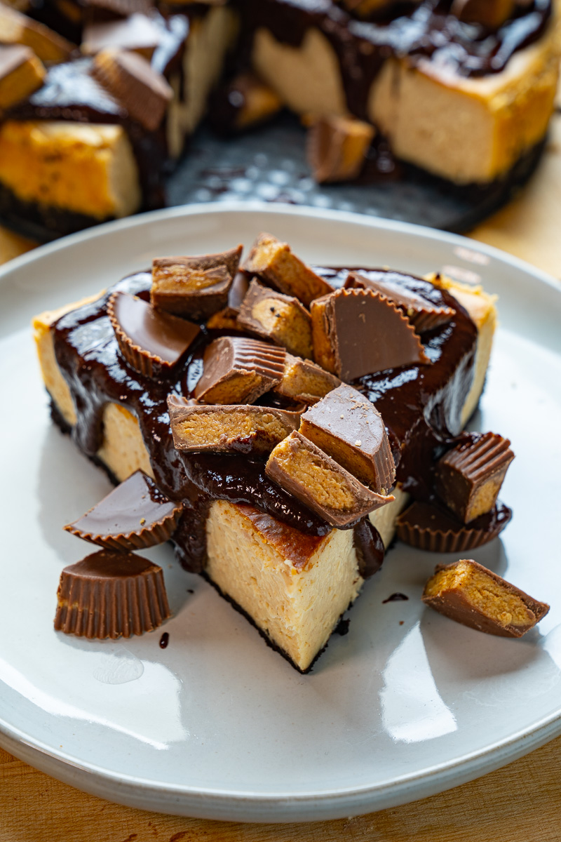 Chocolate and Peanut Butter Cheesecake Chocolate and Peanut Butter Cheesecake