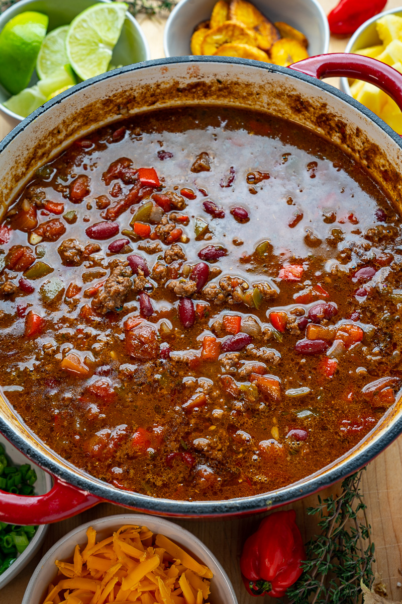 Jamaican Jerk Beef and Bean Chili Jamaican Jerk Beef and Bean Chili