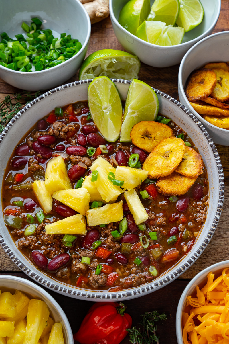 Jamaican Jerk Beef and Bean Chili Jamaican Jerk Beef and Bean Chili