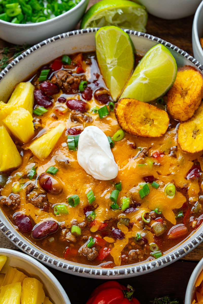 Jamaican Jerk Beef and Bean Chili Jamaican Jerk Beef and Bean Chili