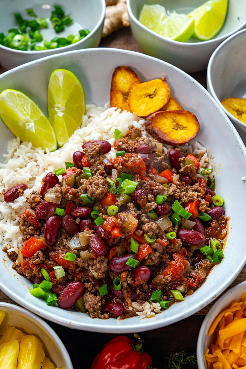 Jamaican Jerk Beef and Bean Chili Jamaican Jerk Beef and Bean Chili