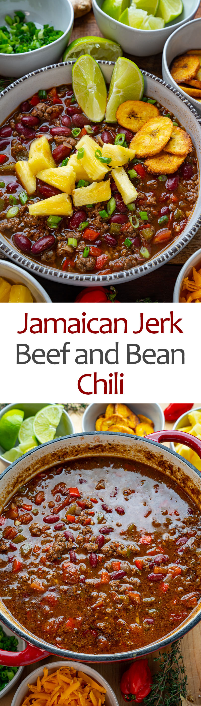 Jamaican Jerk Beef and Bean Chili Jamaican Jerk Beef and Bean Chili