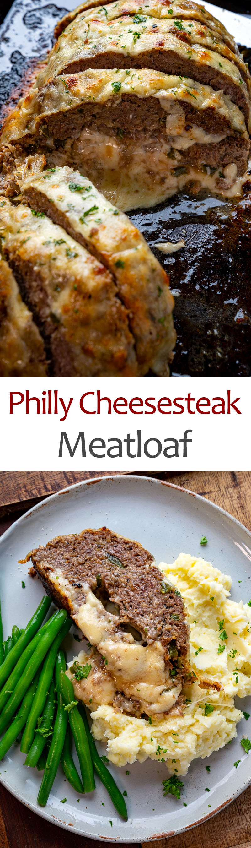 Philly Cheesesteak Meatloaf Philly Cheesesteak Meatloaf