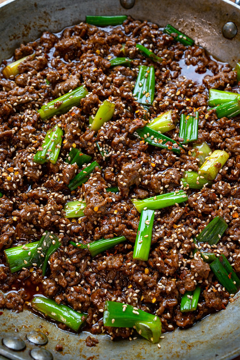 Mongolian Ground Beef Mongolian Ground Beef