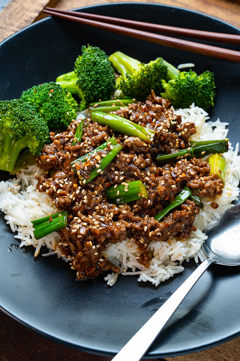 Mongolian Ground Beef Mongolian Ground Beef