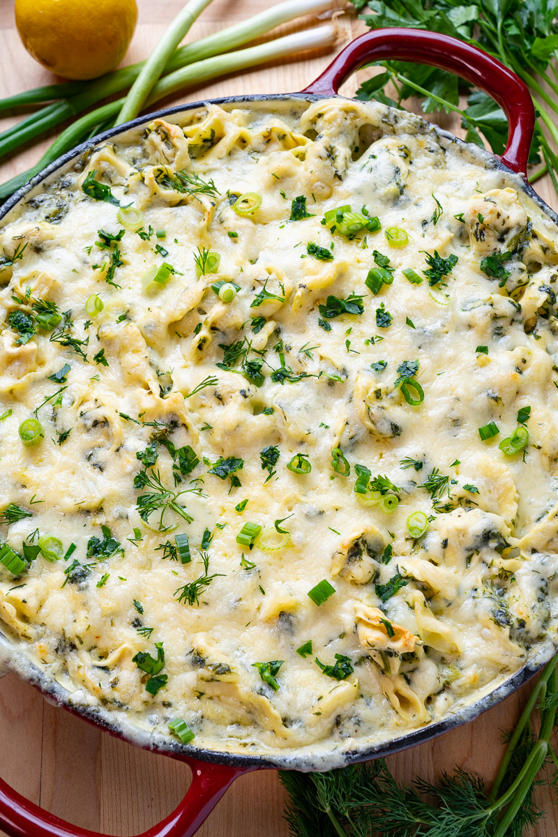 Spinach and Feta Cheese Tortellini Spinach and Feta Cheese Tortellini