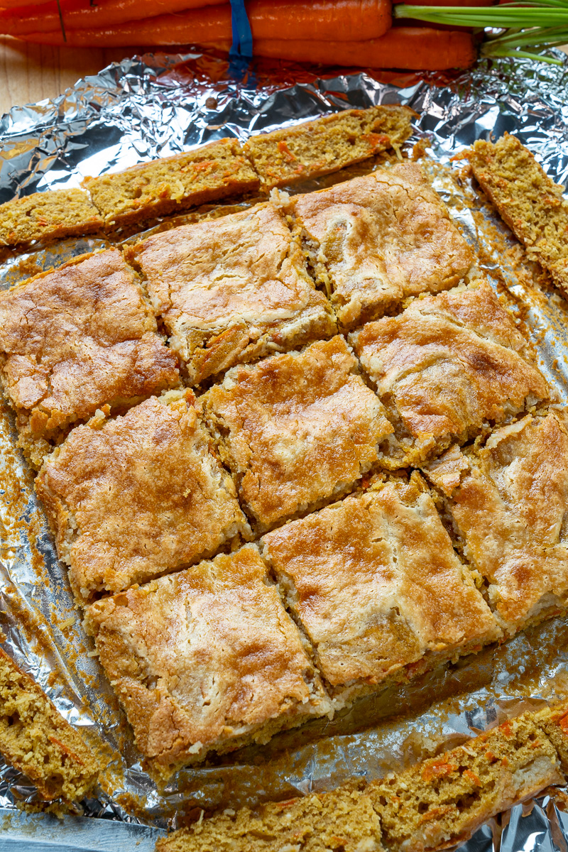 Carrot Cake Cheesecake Bars Carrot Cake Cheesecake Bars