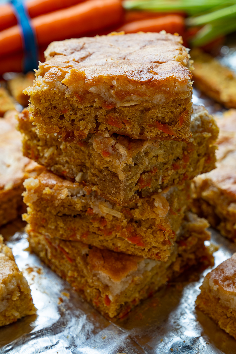 Carrot Cake Cheesecake Bars Carrot Cake Cheesecake Bars