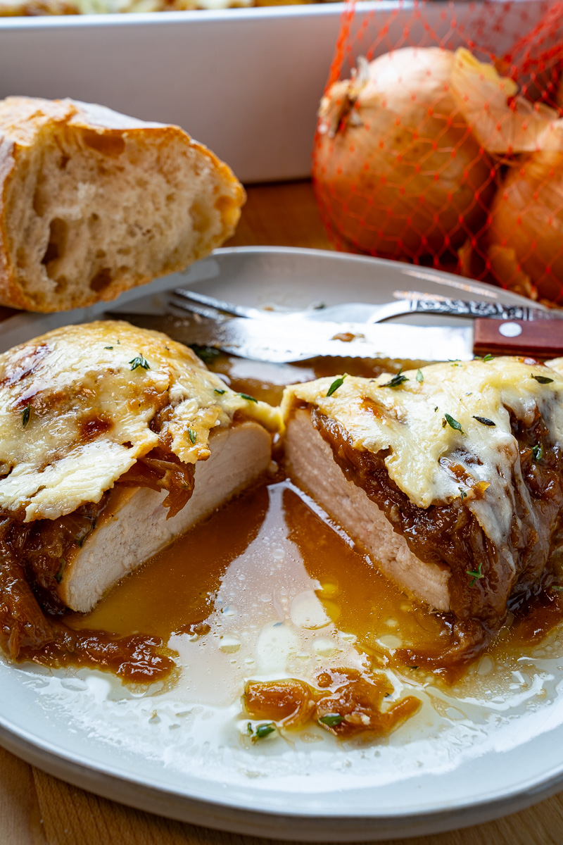 French Onion Baked Chicken French Onion Baked Chicken