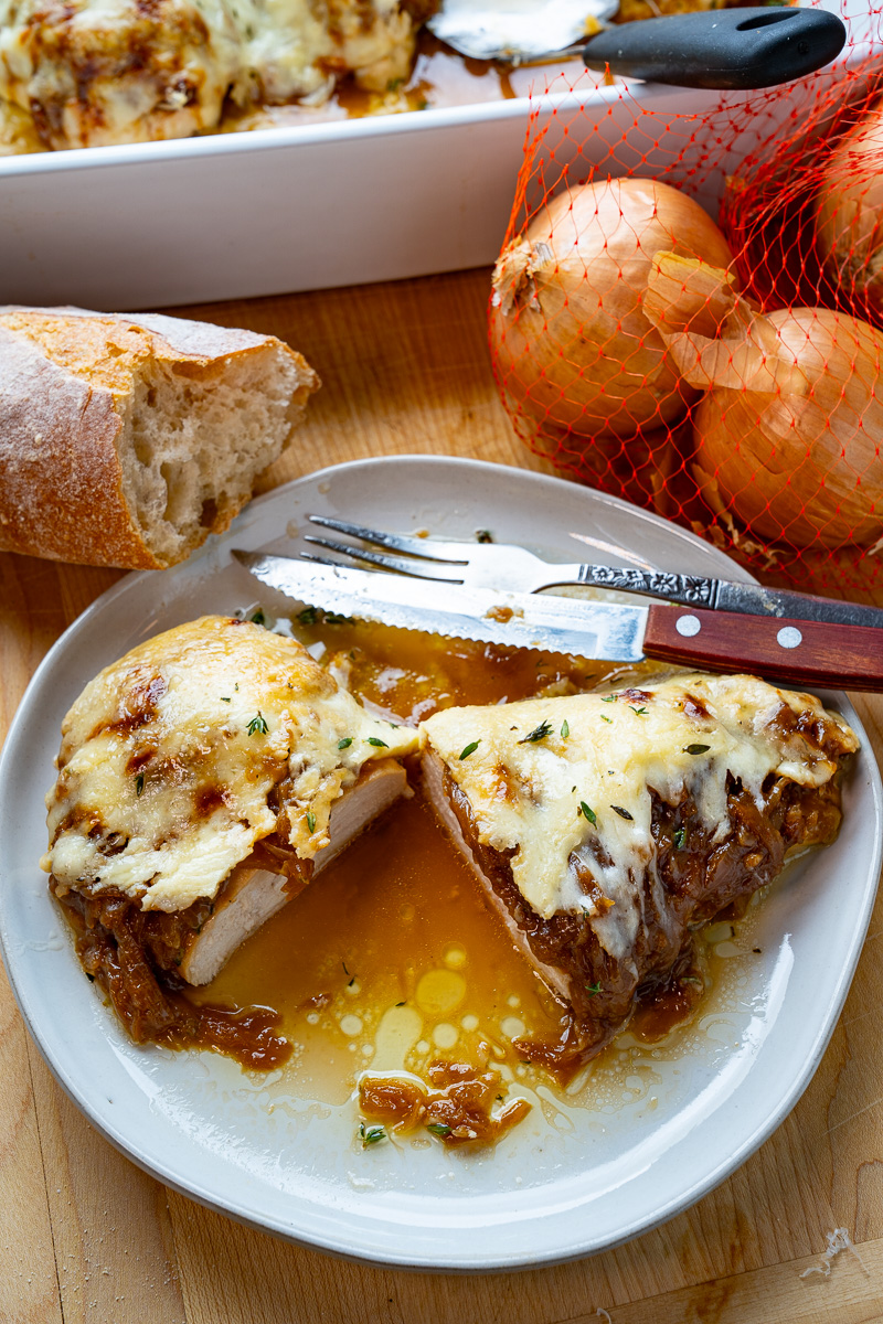 French Onion Baked Chicken French Onion Baked Chicken