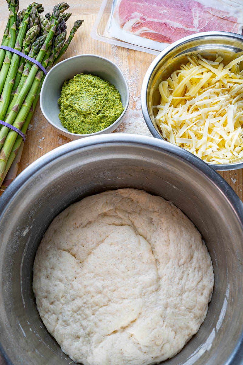 Asparagus Pizza Asparagus Pizza